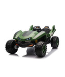 Shark Dune Racer 24V 4x4 Kids Electric Buggy – 2-Seater Ride-On with Rubber Tires, Leather Seats & Metal Frame