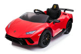 2024 Lamborghini Huracan | Kids Ride on Car | Remote | Bluetooth | Leather Seat