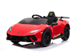 2024 Lamborghini Huracan | Kids Ride on Car | Remote | Bluetooth | Leather Seat