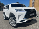 2022 Lexus LX-570 | Kids Ride-On Car | 4x4 |nHydraulics |Rubber Tires | Leather Seats | Remote Control | Phone App