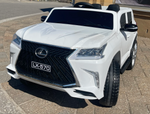 2022 Lexus LX-570 | Kids Ride-On Car | 4x4 |nHydraulics |Rubber Tires | Leather Seats | Remote Control | Phone App