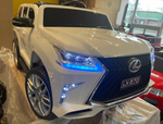 2022 Lexus LX-570 | Kids Ride-On Car | 4x4 |nHydraulics |Rubber Tires | Leather Seats | Remote Control | Phone App