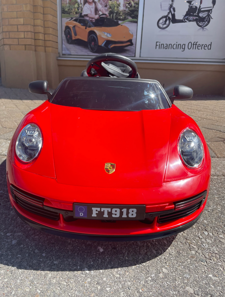 Porsche 918 spyder kid car deals