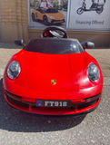 Porsche 918 Spyder | Ride on Car | 12Volts | Remote Control | Leather Seat | Rubber Tires